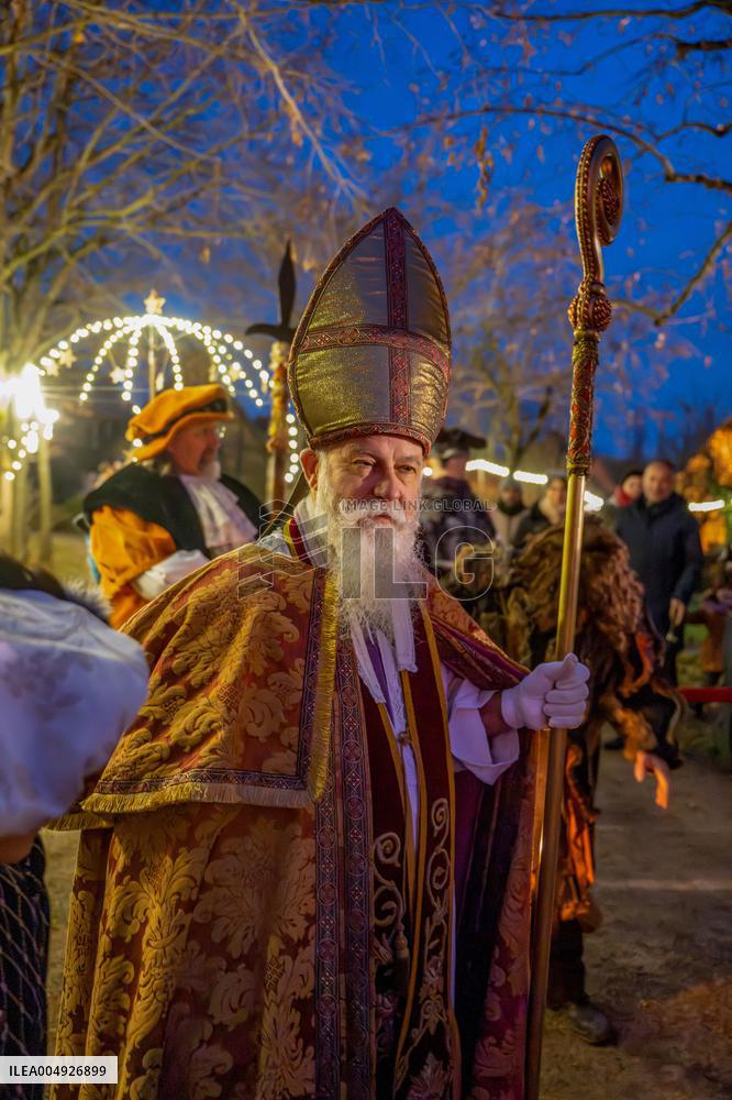 Saint Nicholas in Alsace - France