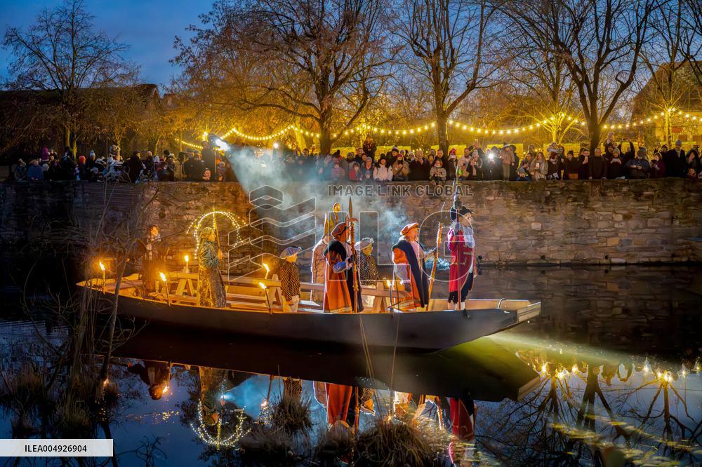 Saint Nicholas in Alsace - France