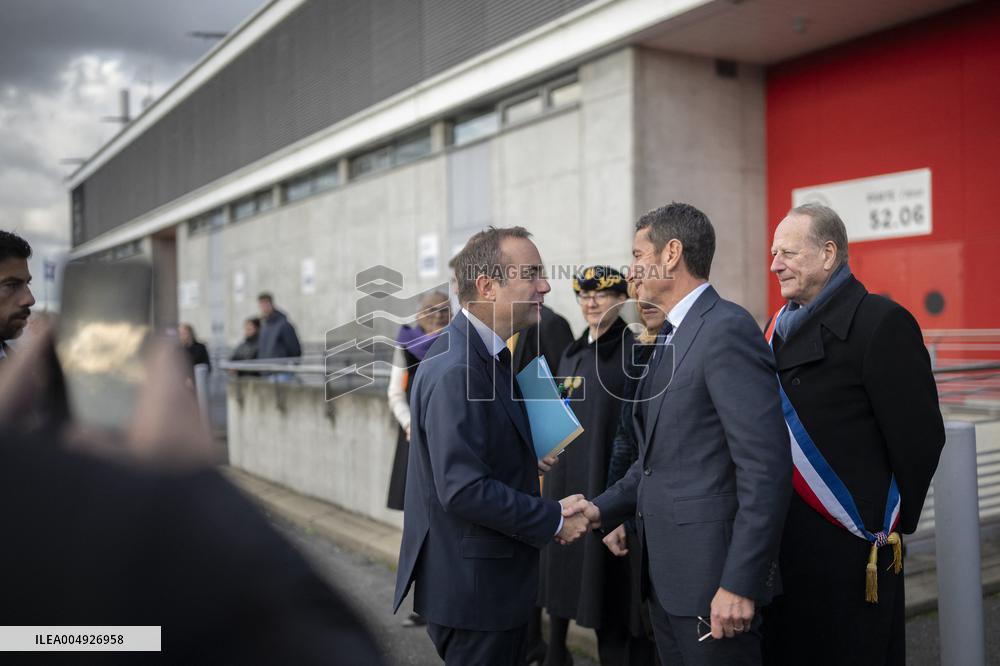 Sebastien Lecornu At the 107th Mayors Congress - Paris