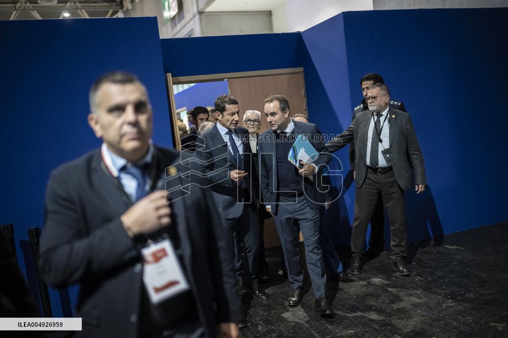 Sebastien Lecornu At the 107th Mayors Congress - Paris