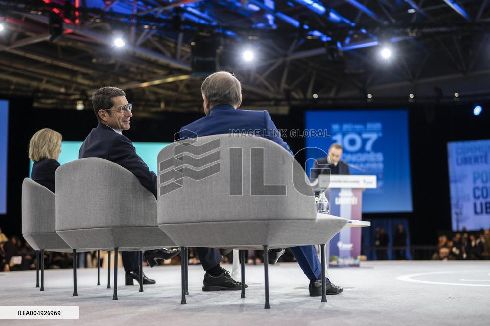 Sebastien Lecornu At the 107th Mayors Congress - Paris