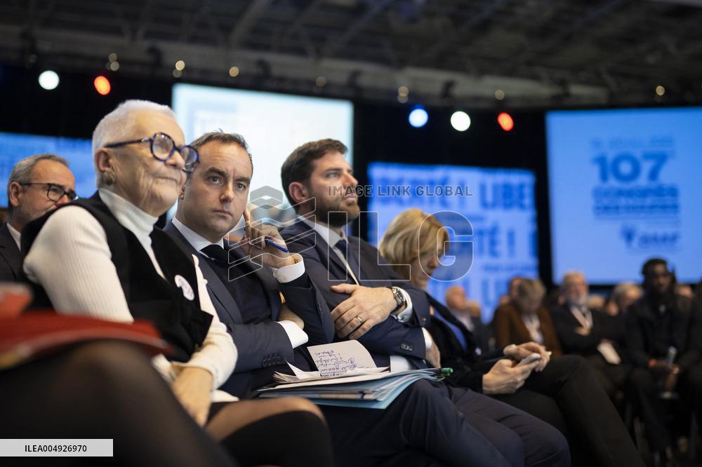 Sebastien Lecornu At the 107th Mayors Congress - Paris