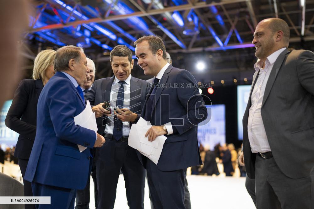 Sebastien Lecornu At the 107th Mayors Congress - Paris