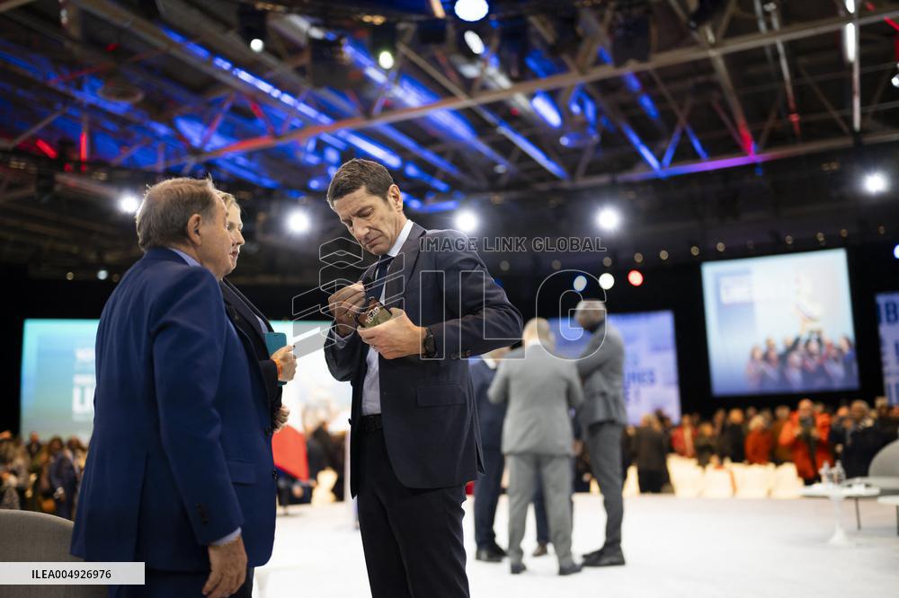 Sebastien Lecornu At the 107th Mayors Congress - Paris