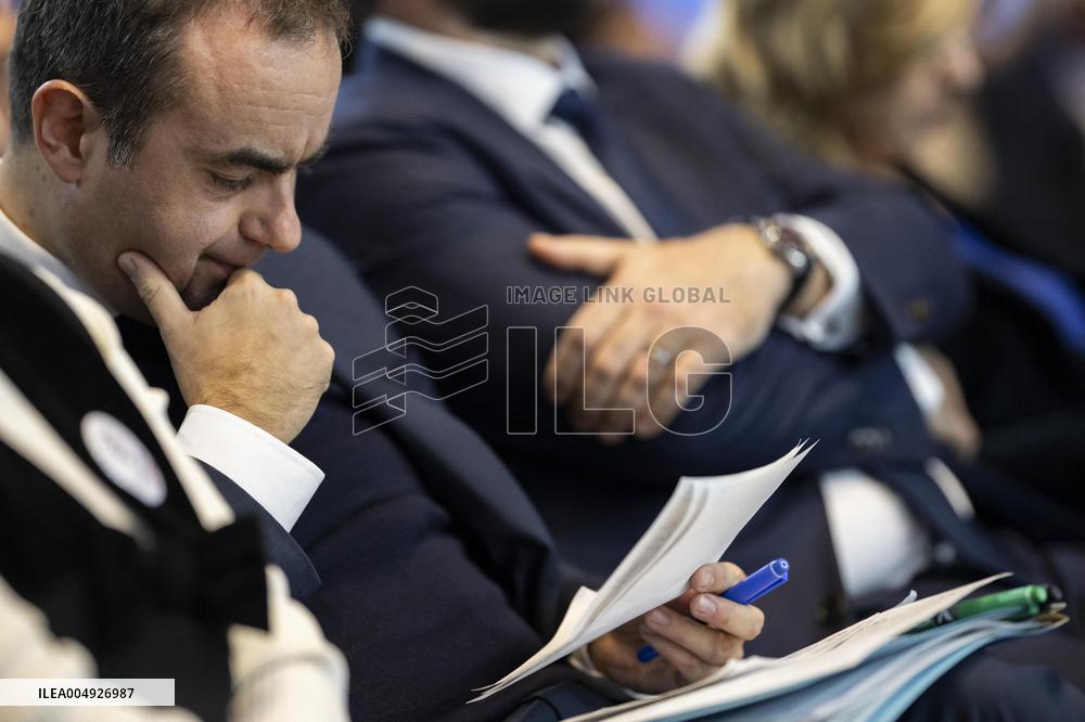 Sebastien Lecornu At the 107th Mayors Congress - Paris