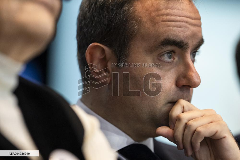 Sebastien Lecornu At the 107th Mayors Congress - Paris