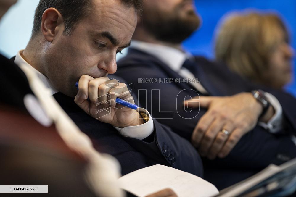 Sebastien Lecornu At the 107th Mayors Congress - Paris