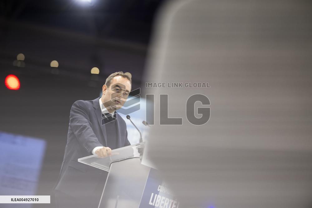 Sebastien Lecornu At the 107th Mayors Congress - Paris