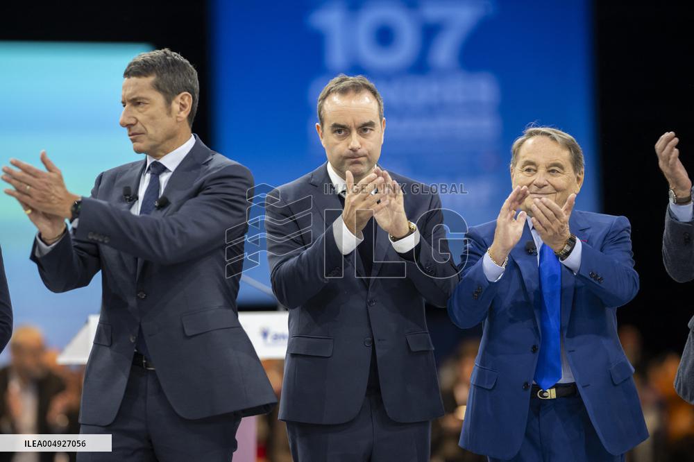 Sebastien Lecornu At the 107th Mayors Congress - Paris