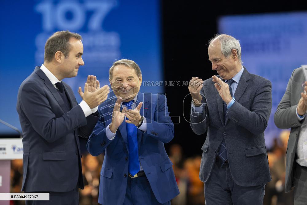 Sebastien Lecornu At the 107th Mayors Congress - Paris