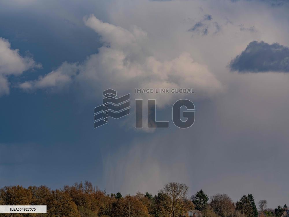 Illustration - Sleet Weather In Normandy - France