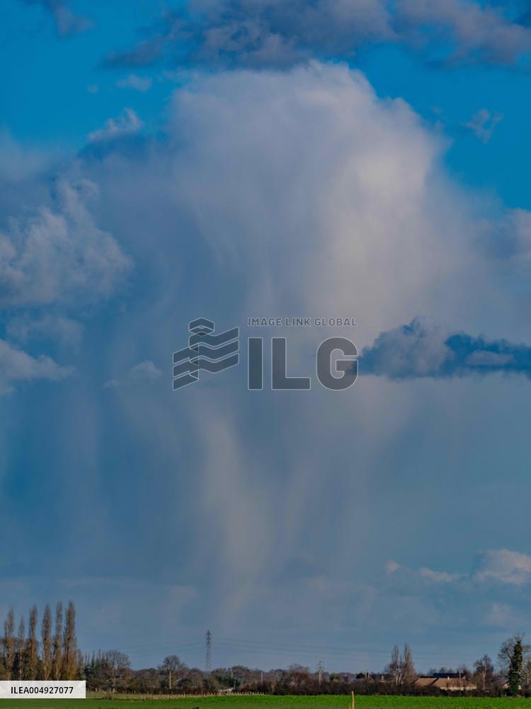 Illustration - Sleet Weather In Normandy - France