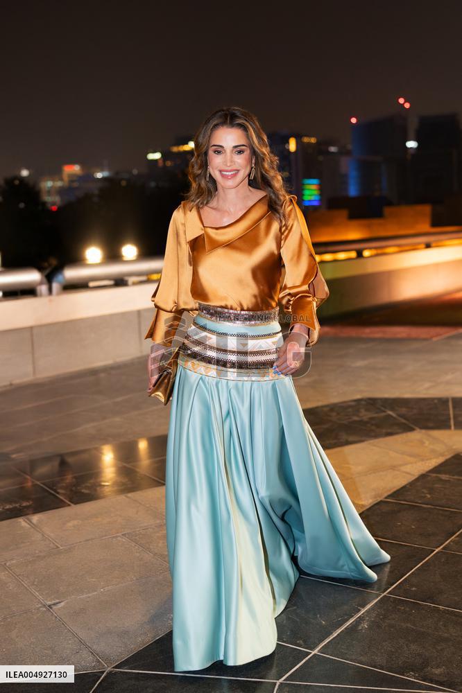 Queen Rania Attend Inaugural Franca Fund Gala - Doha