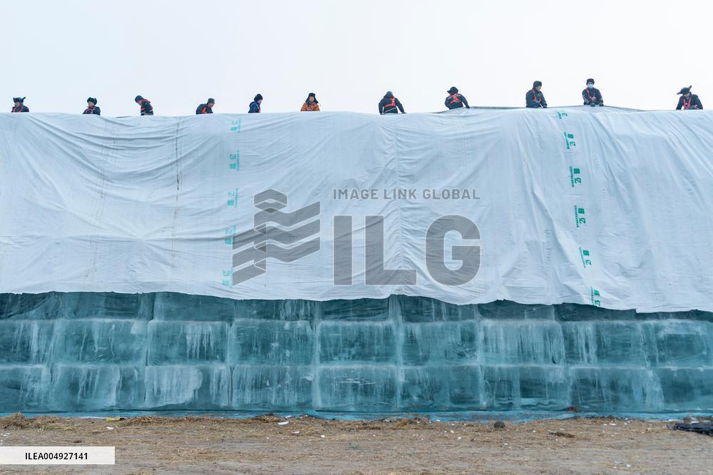 Ice Storage Site for The Harbin Ice-Snow World - China