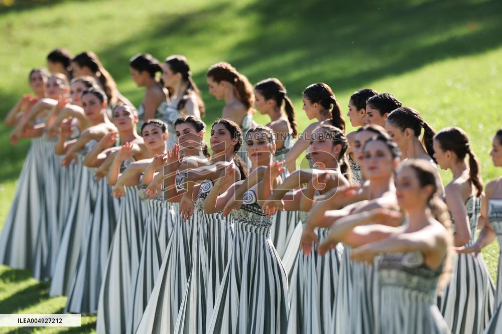 Olympic Flame Lighting Ceremony for the Milan-Cortina 2026 - Greece