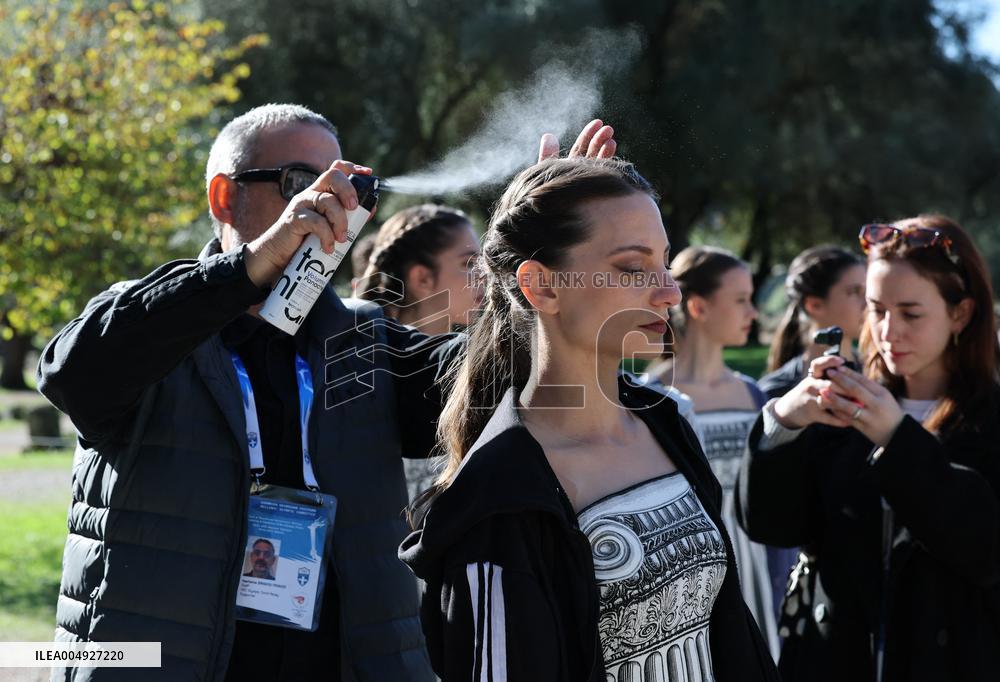 Olympic Flame Lighting Ceremony for the Milan-Cortina 2026 - Greece