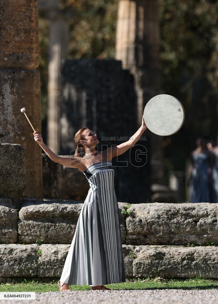 Olympic Flame Lighting Ceremony for the Milan-Cortina 2026 - Greece