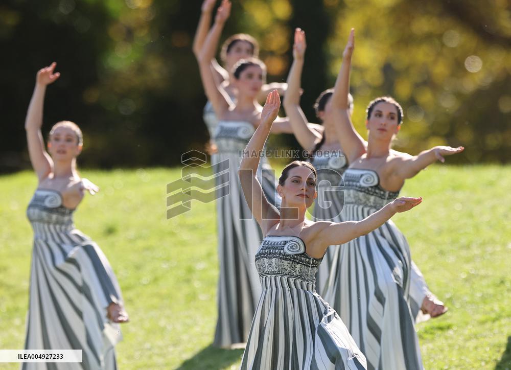 Olympic Flame Lighting Ceremony for the Milan-Cortina 2026 - Greece