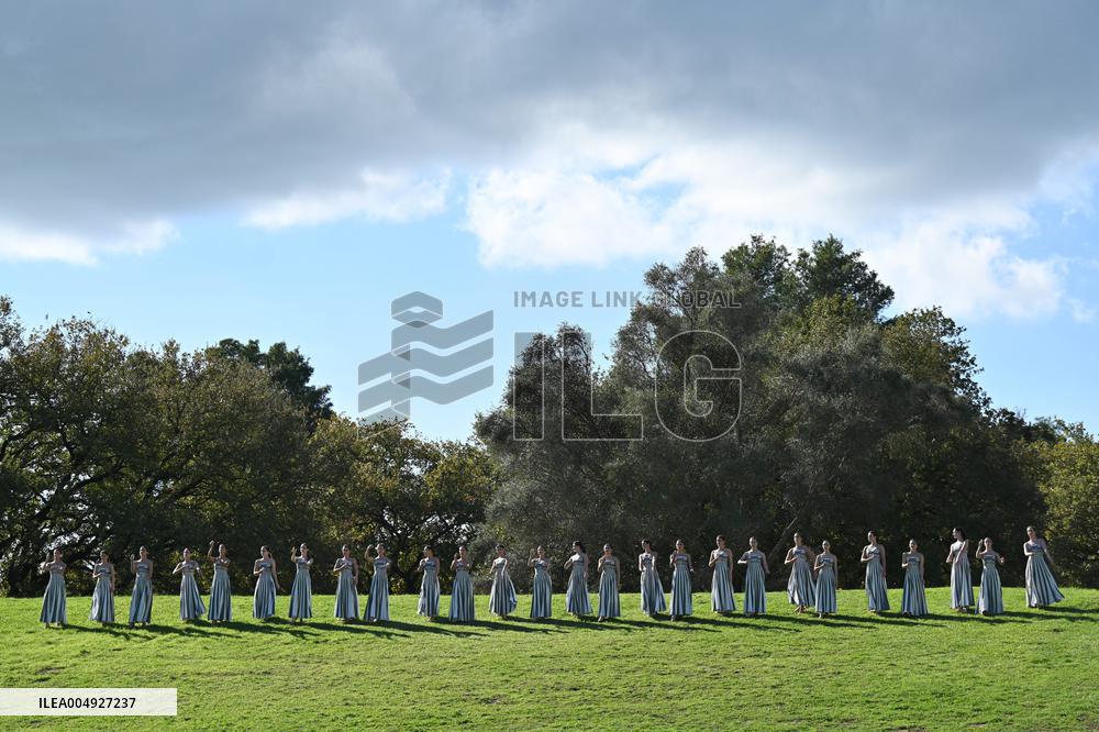 Olympic Flame Lighting Ceremony for the Milan-Cortina 2026 - Greece