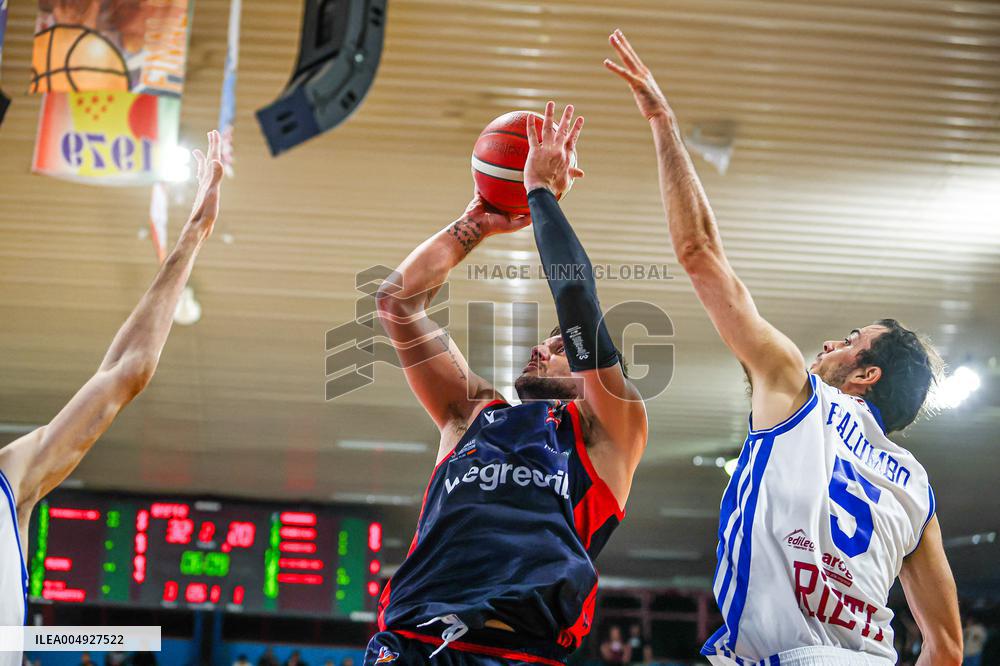 BASKET - Serie A2 - RSR Sebastiani Rieti vs Wegreenit Urania Milano