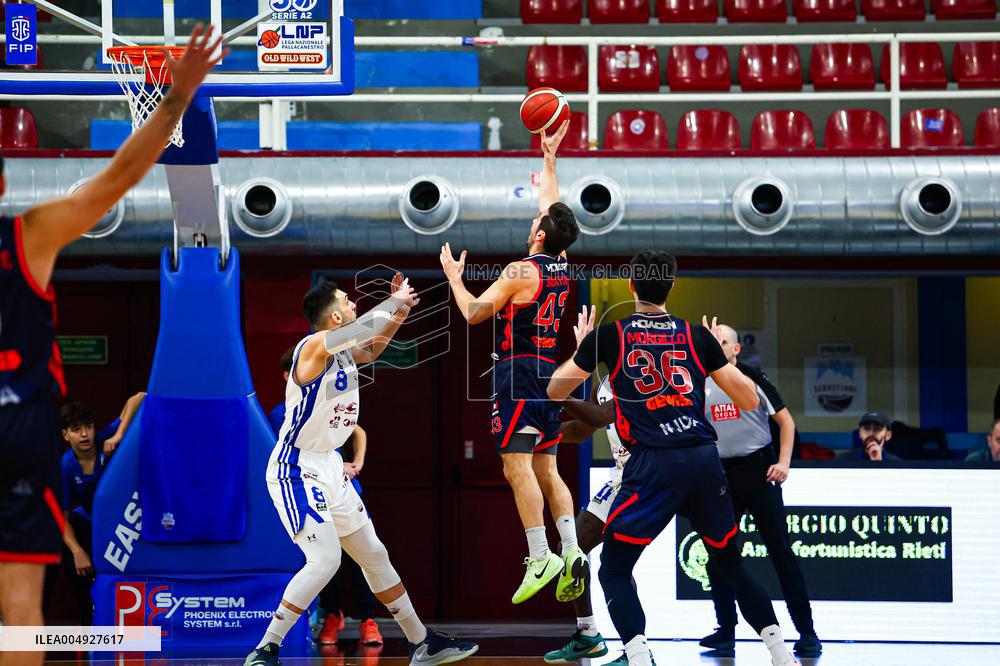 BASKET - Serie A2 - RSR Sebastiani Rieti vs Wegreenit Urania Milano