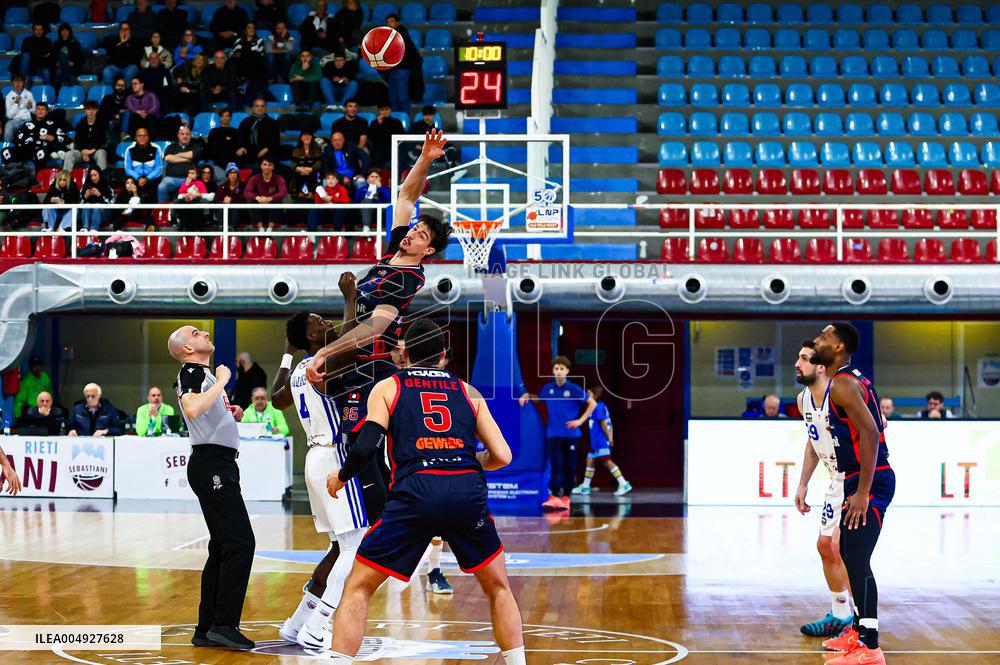 BASKET - Serie A2 - RSR Sebastiani Rieti vs Wegreenit Urania Milano