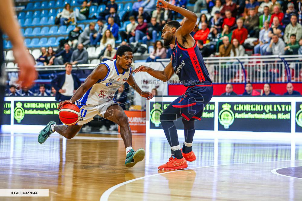 BASKET - Serie A2 - RSR Sebastiani Rieti vs Wegreenit Urania Milano
