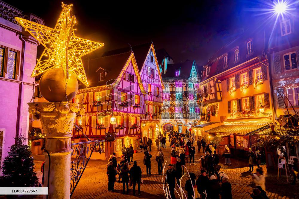 Illustration - Christmas in Alsace