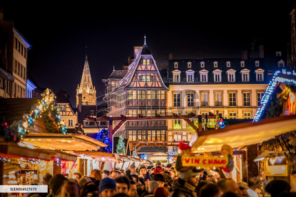 Illustration - Christmas in Alsace