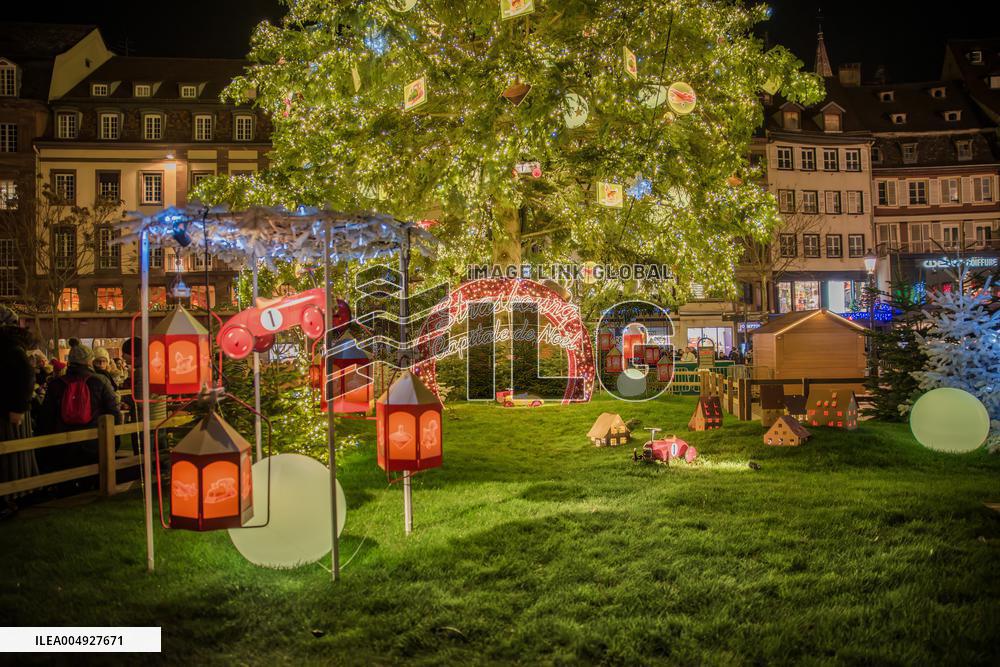 Illustration - Christmas in Alsace