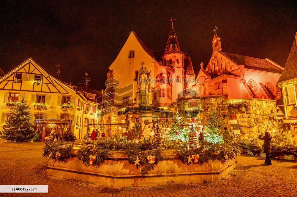 Illustration - Christmas in Alsace