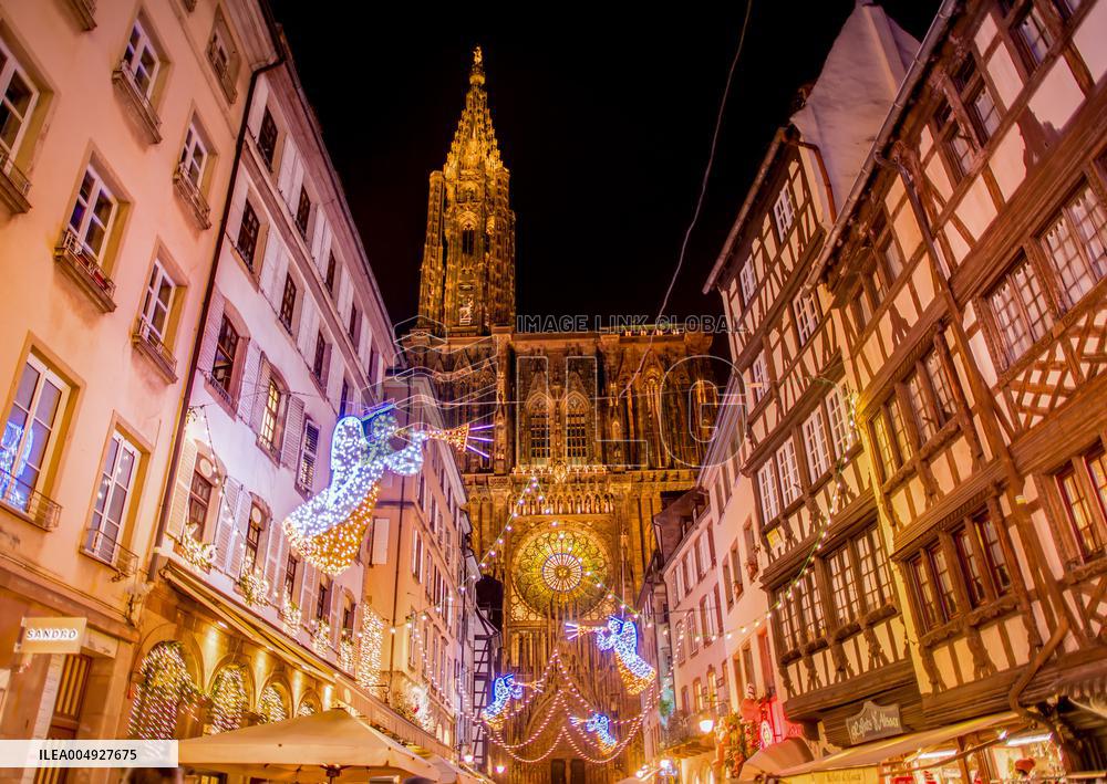 Illustration - Christmas in Alsace