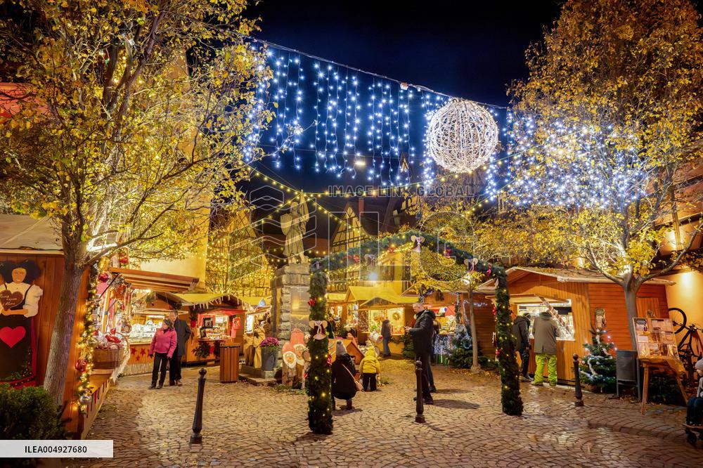 Illustration - Christmas in Alsace