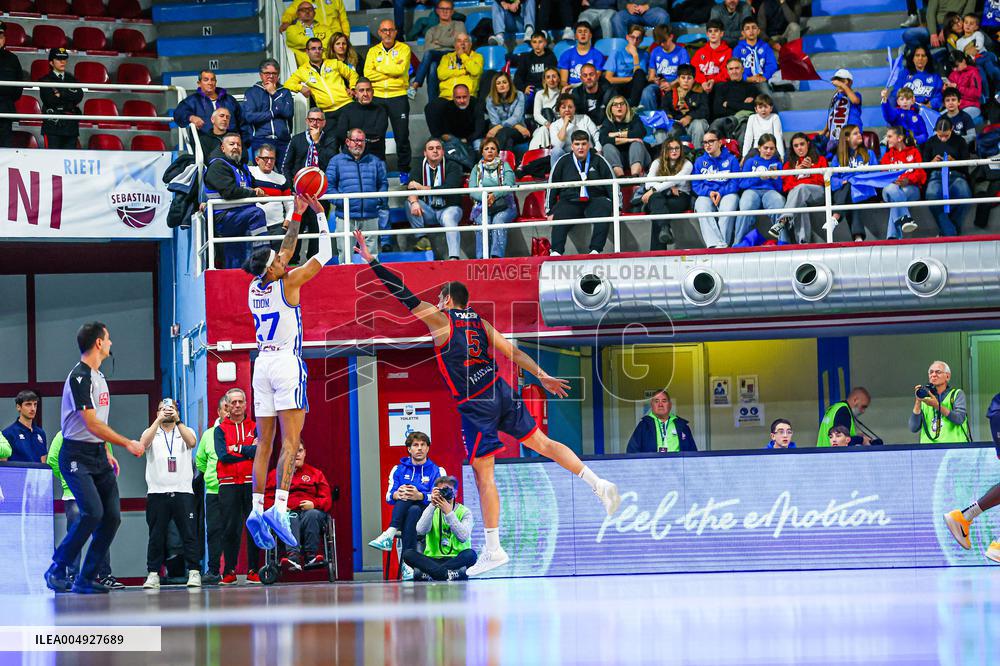 BASKET - Serie A2 - RSR Sebastiani Rieti vs Wegreenit Urania Milano