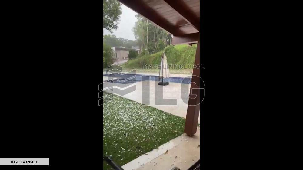 Brazil: Massive Hailstorms Hit Southern Region, Prompting Emergency Situation 2