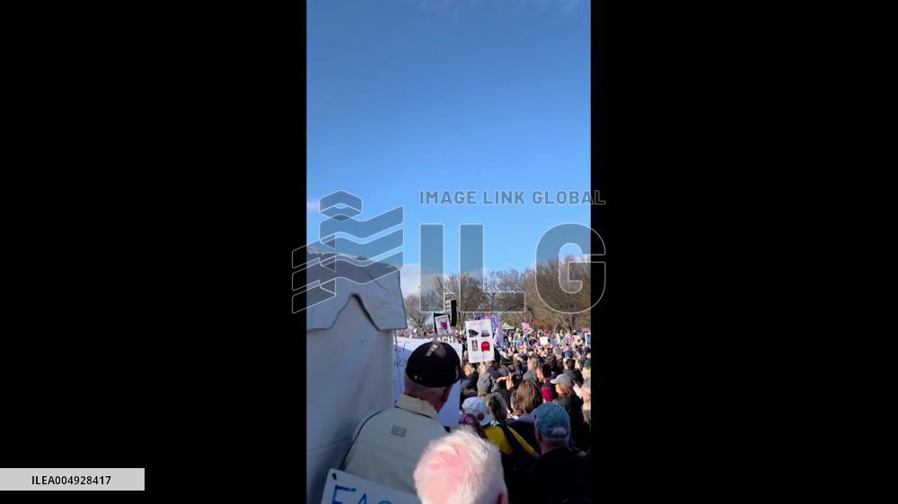 US: Thousands Rally in Washington D.C., Calling for Trump’s Impeachment