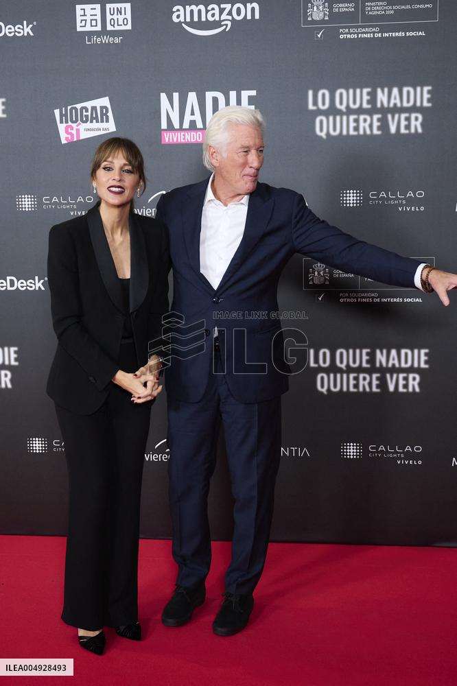 Richard Gere At What Nobody Wants To See Premiere - Madrid