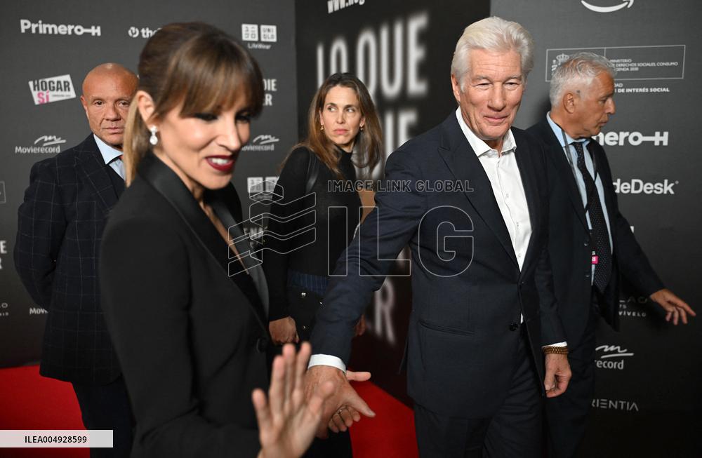 Richard Gere At What Nobody Wants To See Premiere - Madrid