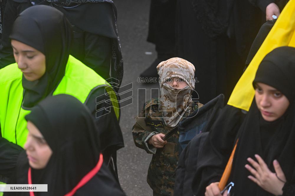 Beirut Hezbollah Chief Funeral
