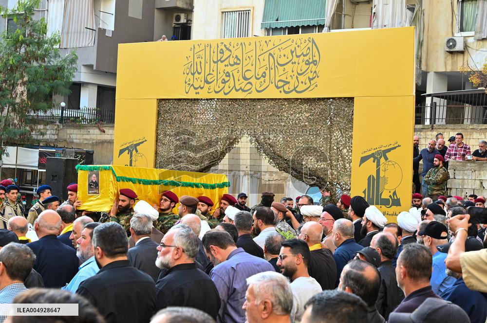 Beirut Hezbollah Chief Funeral