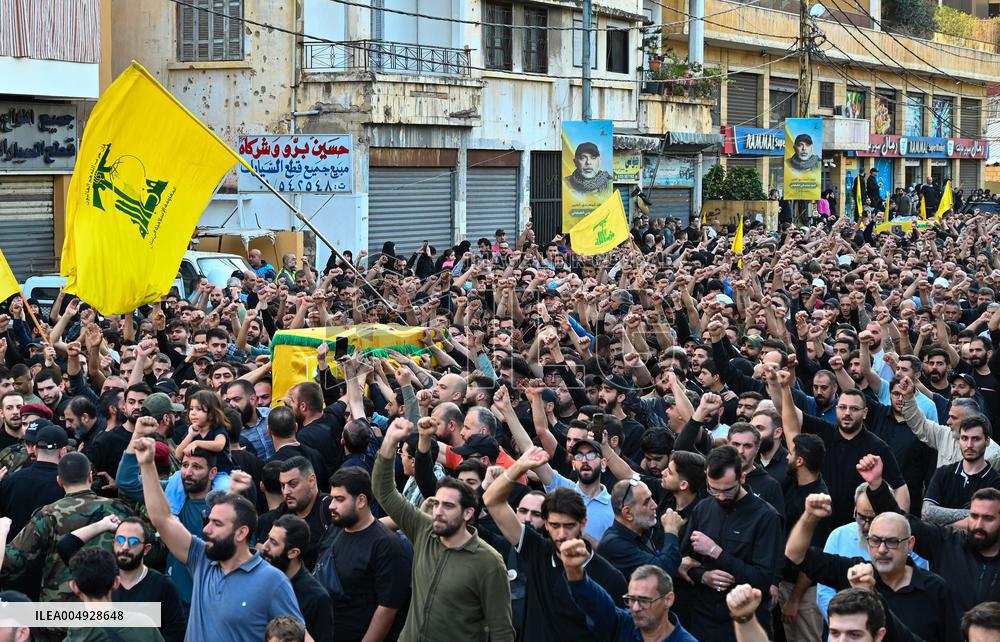 Beirut Hezbollah Chief Funeral