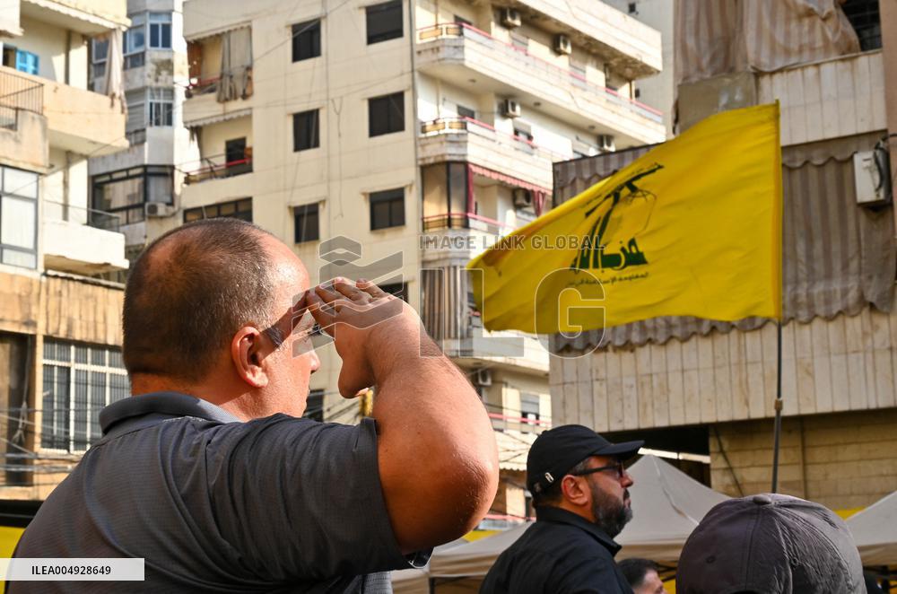 Beirut Hezbollah Chief Funeral