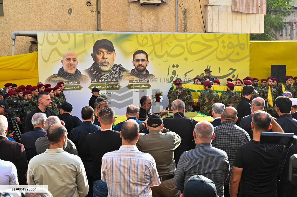 Beirut Hezbollah Chief Funeral