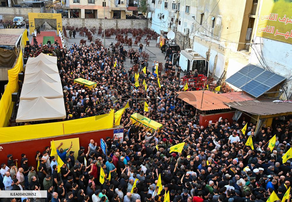 Beirut Hezbollah Chief Funeral