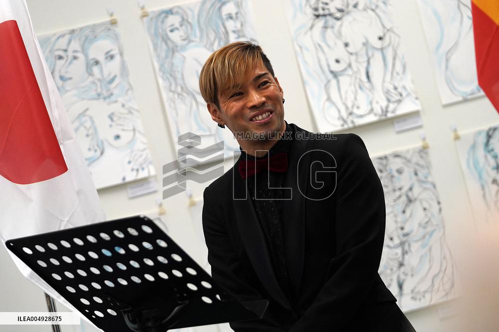 Seiji Yamauchi Opens Soul Flow Exhibition - Madrid