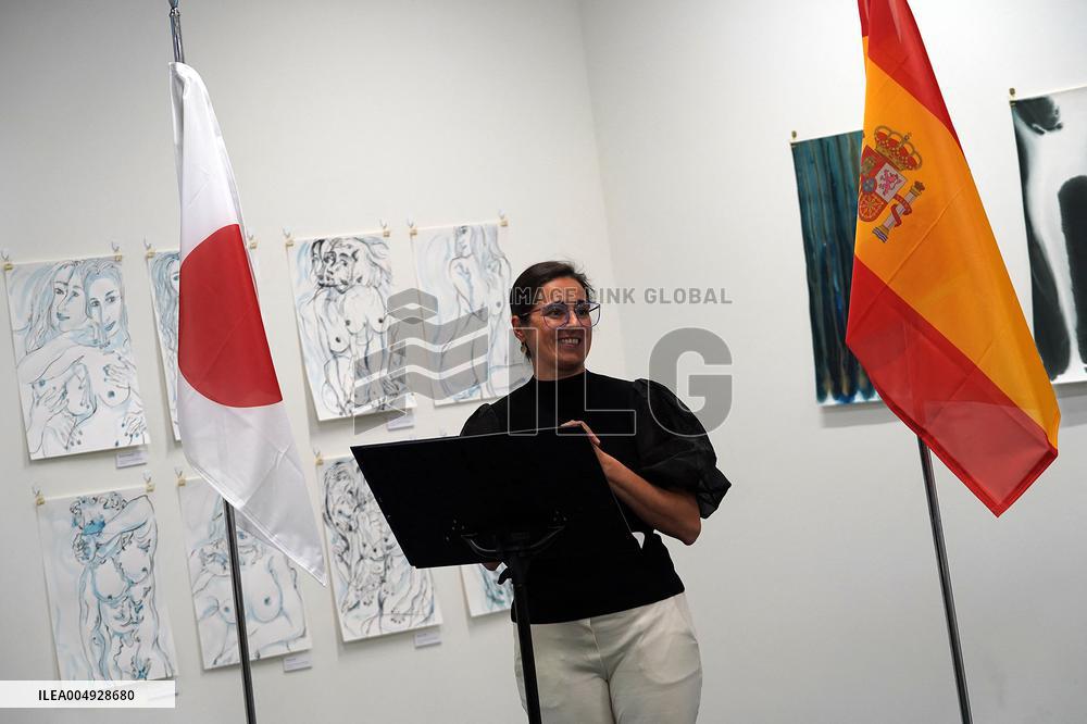 Seiji Yamauchi Opens Soul Flow Exhibition - Madrid