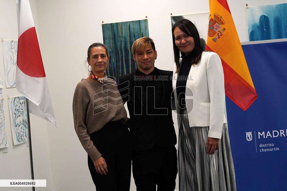 Seiji Yamauchi Opens Soul Flow Exhibition - Madrid