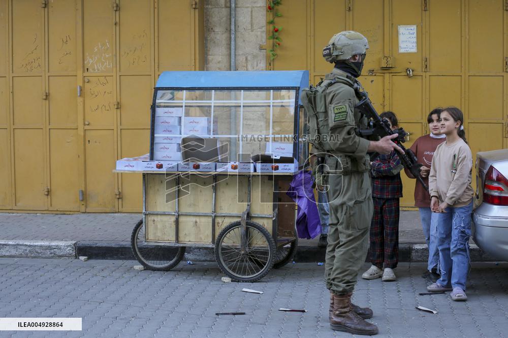 Israeli Security Operation - Hebron