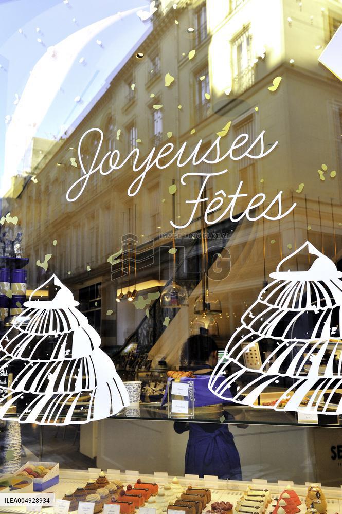 Illustration - Christmas in Paris