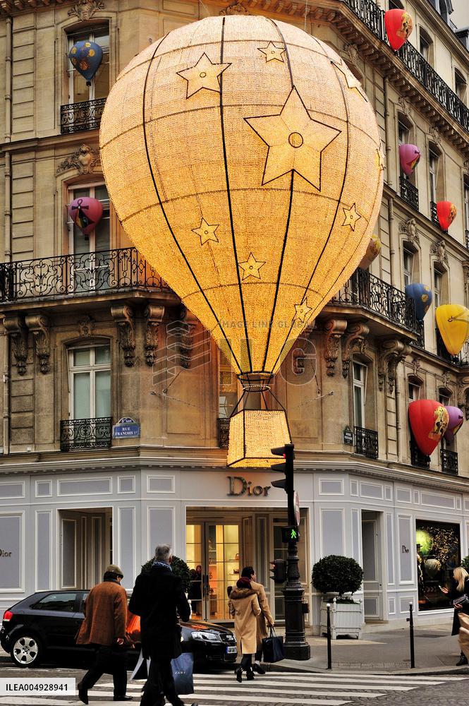 Illustration - Christmas in Paris